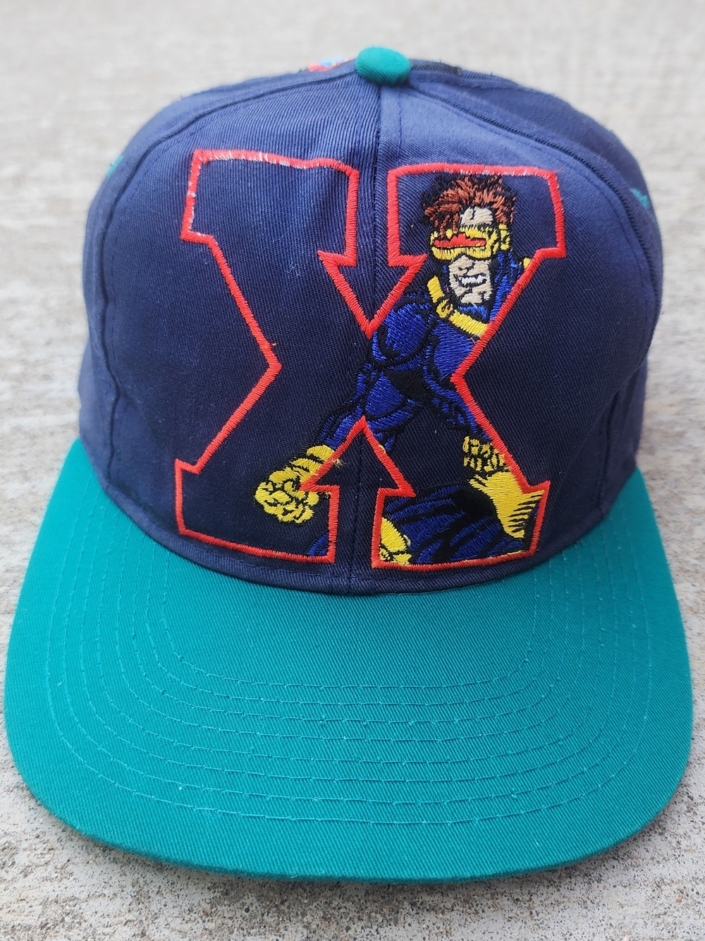 Vintage 90s 1993 X-Men Marvel Comics Cyclops Snapback Wolverine, Rare - Picture 3 of 12